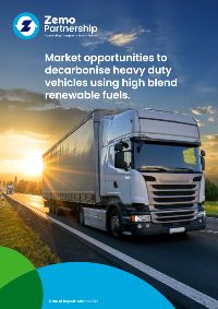 Market opportunities to decarbonise heavy duty vehicles using high blend renewable fuels
