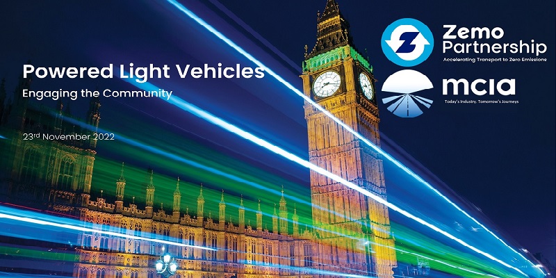 Zemo & MCIA Powered Light Vehicle Community meeting, 23 November 2022 – shaping the future of zero emission lightweight transport.